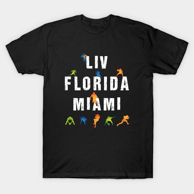 Super Bowl LIV Florida Miami-Football Fans 2020 T-Shirt by MaryMas